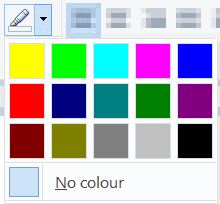 Wordpad Background Colour